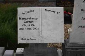 Curran Margaret (Peggy) Church Rd